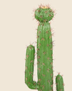 Planta cactus Cereus artificial 75 cm
