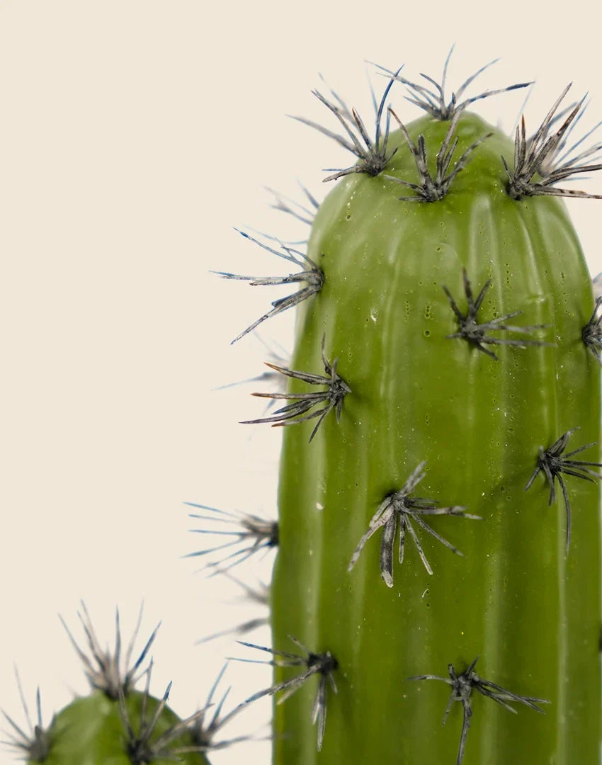 Planta cactus Echinocactus grusonii artificial 70 cm