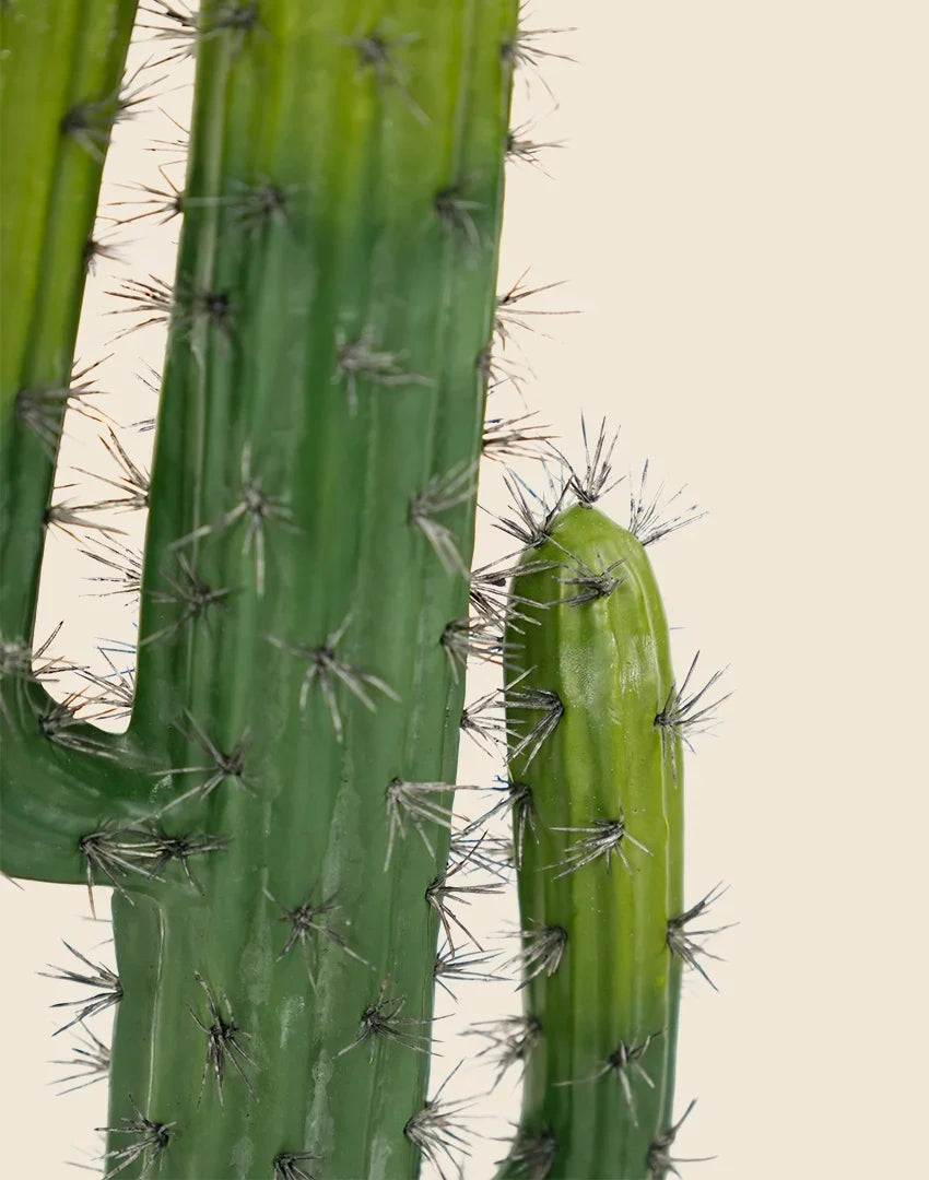 Planta cactus Echinocactus grusonii artificial 70 cm