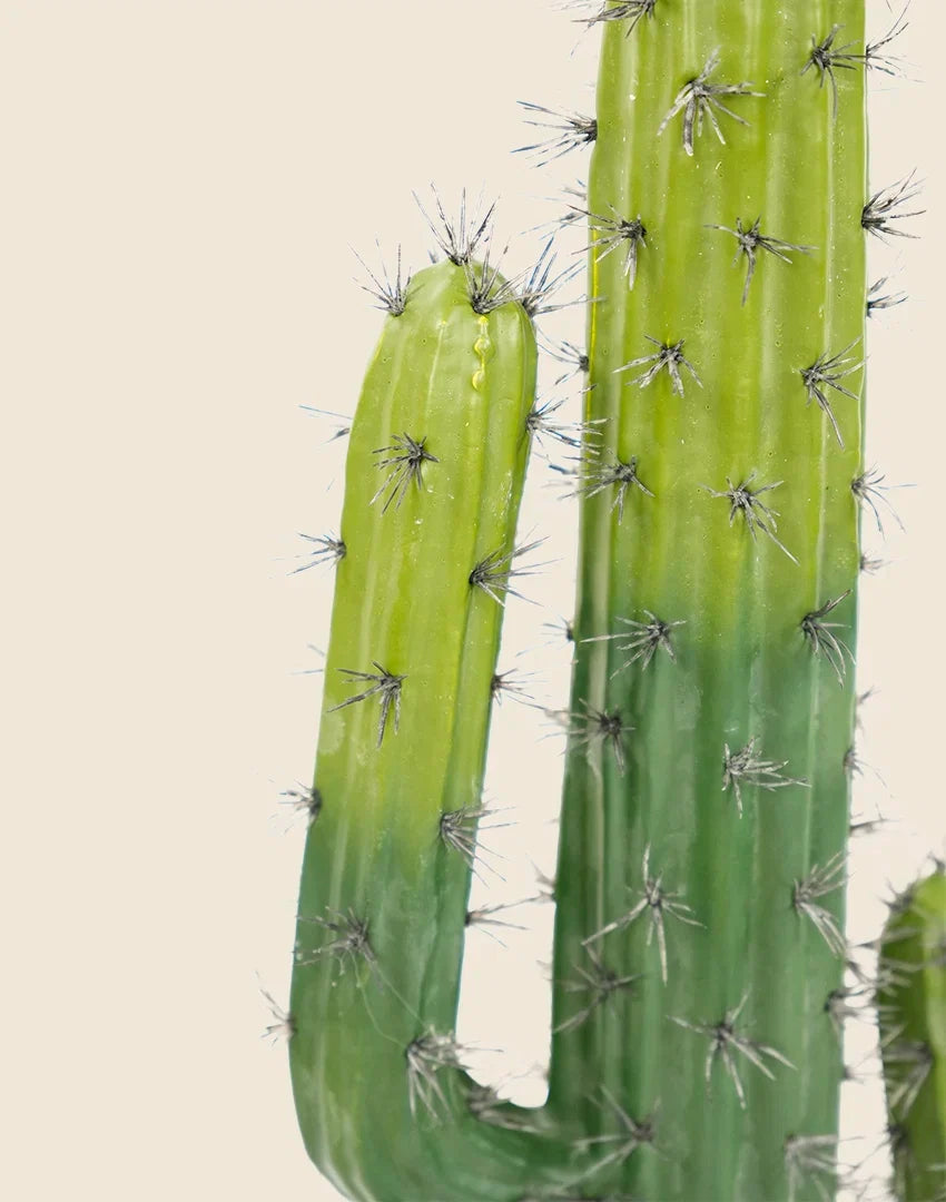 Planta cactus Echinocactus grusonii artificial 70 cm