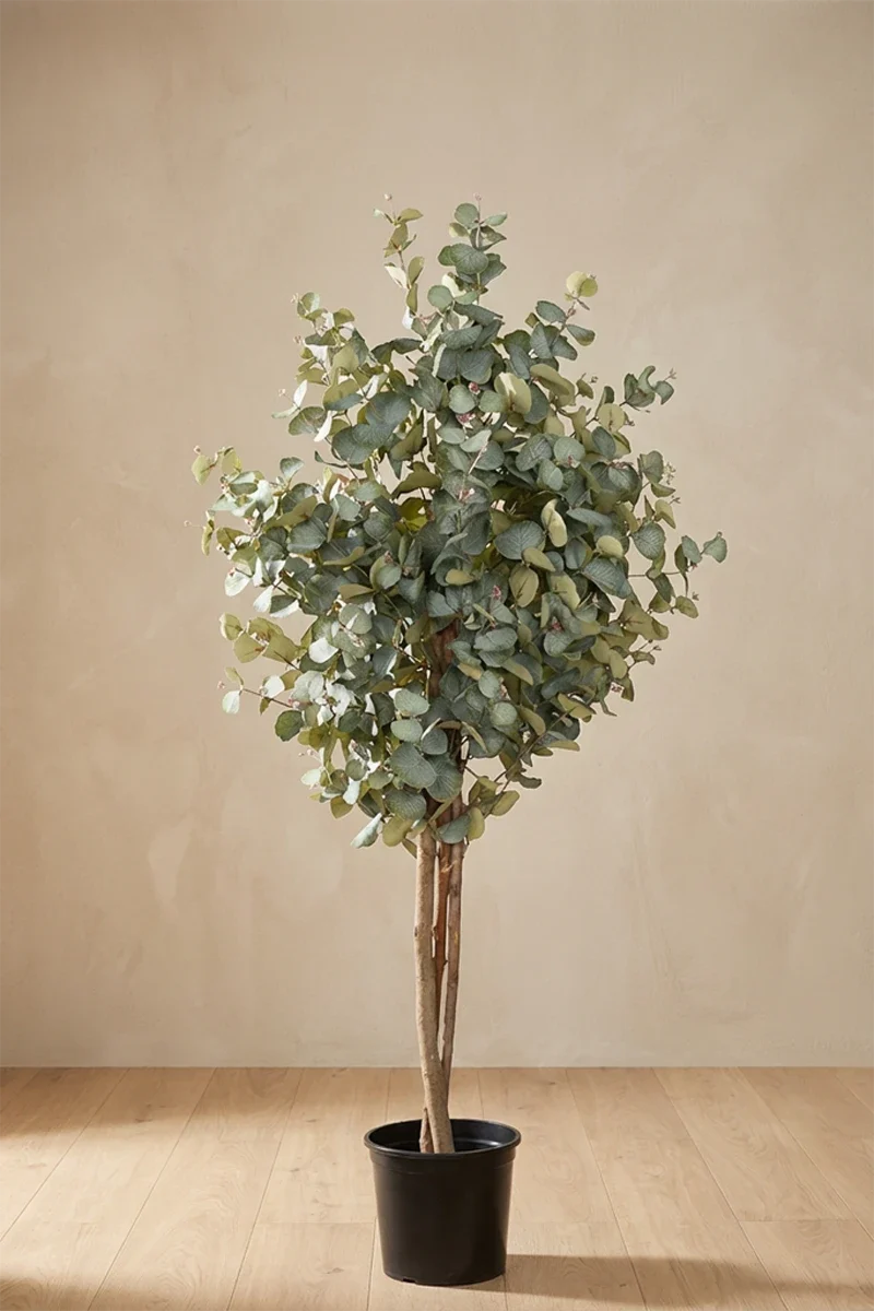 Árbol eucalipto artificial 140cm