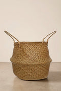 Cesta de mimbre para macetas