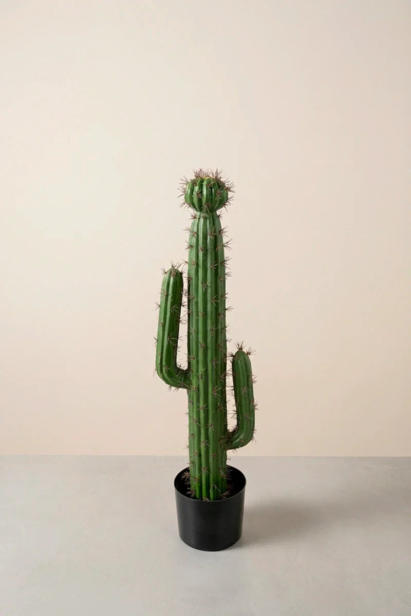 Planta cactus Cereus artificial 75 cm