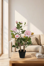 Planta rosal artificial 60cm