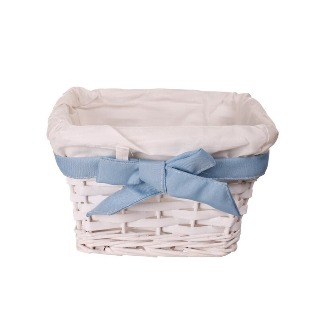 Cesta mimbre rectangular