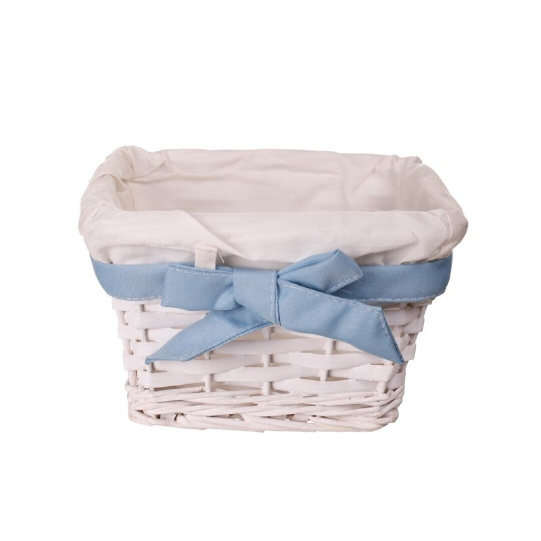 Cesta mimbre rectangular