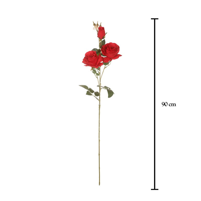 Vara rosa artificial x 3