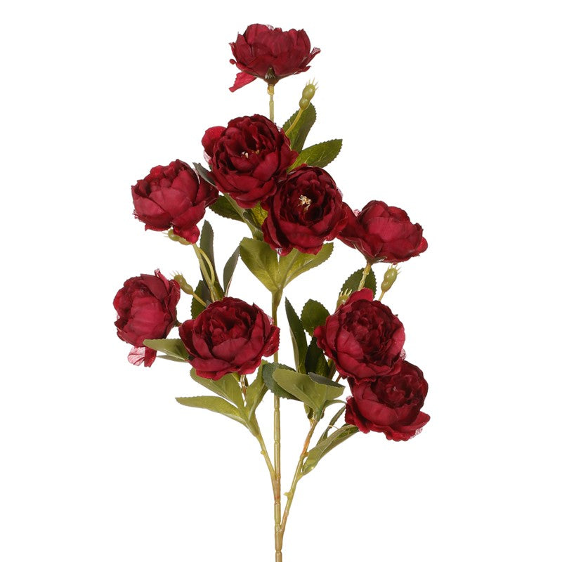 Vara mini peonias artificial