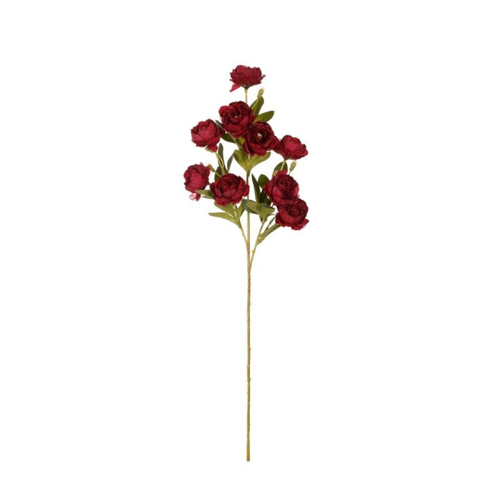 Vara mini peonias artificial