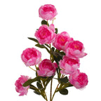 Vara mini peonias artificial