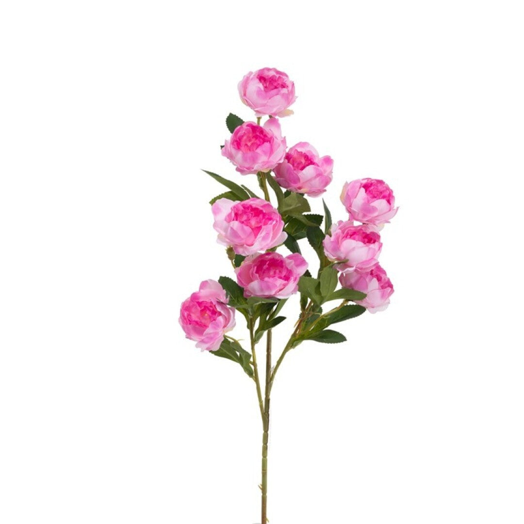 Vara mini peonias artificial
