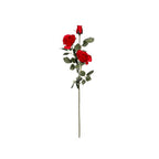 Vara de rosa artificial x3 82 cm