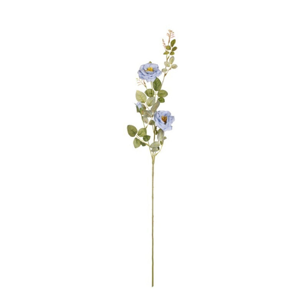 Vara rosa silvestre artificial azul