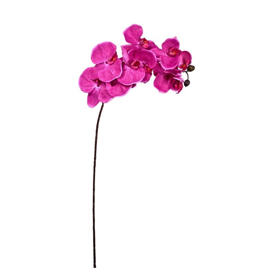 Vara orquídea artificial otoñal púrpura