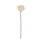 Vara de rosa franela artificial crema