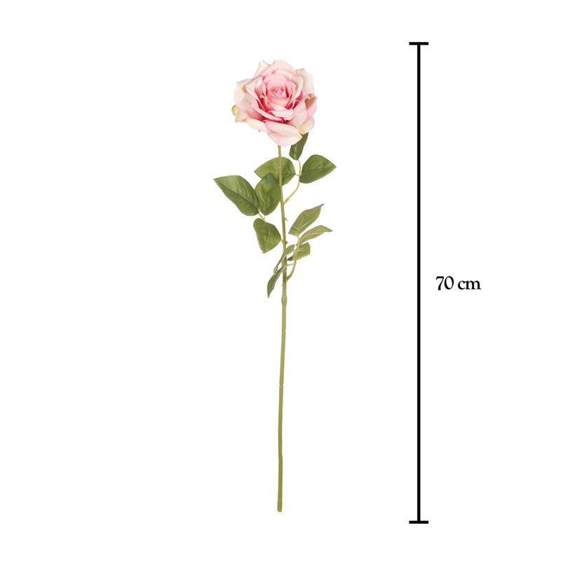 Vara de rosa artificial tacto natural