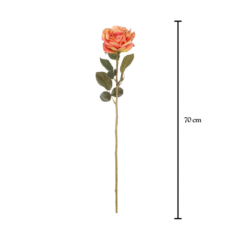 Vara de rosa artificial tacto natural