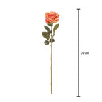 Vara de rosa artificial tacto natural