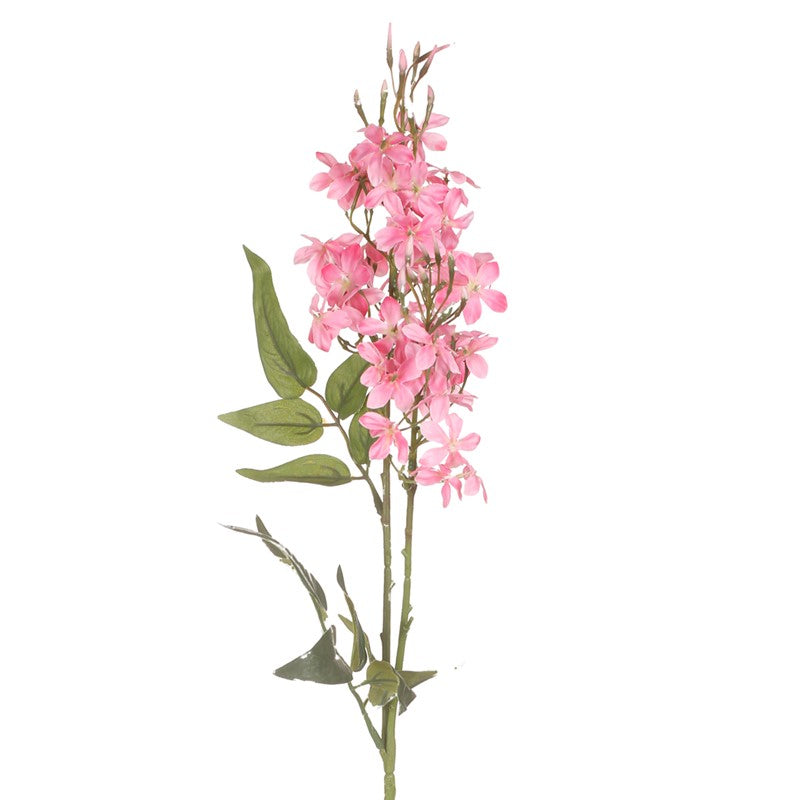 Vara de lilas artificial rosa