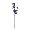 Vara de hojas glitter artificial azul