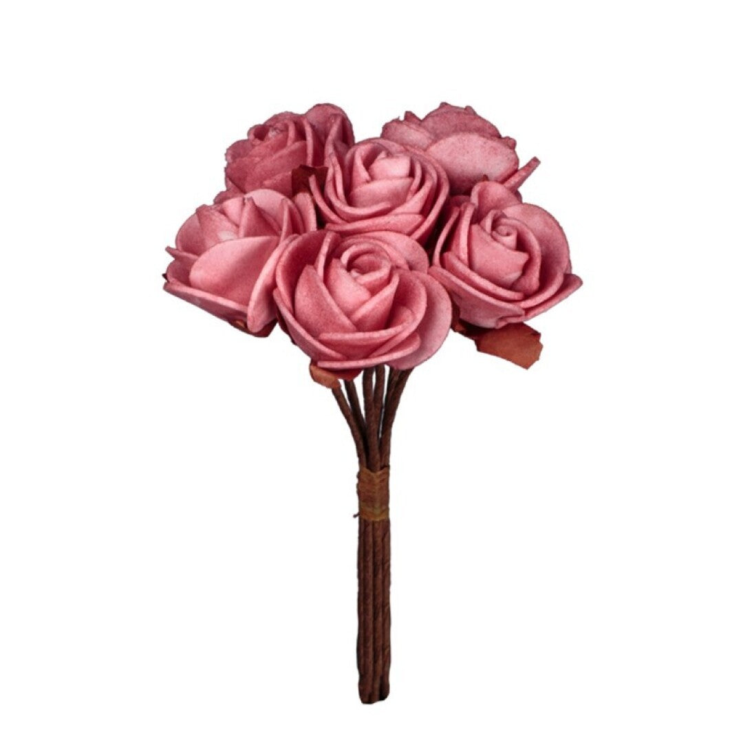 Vara de rosas mini artificial