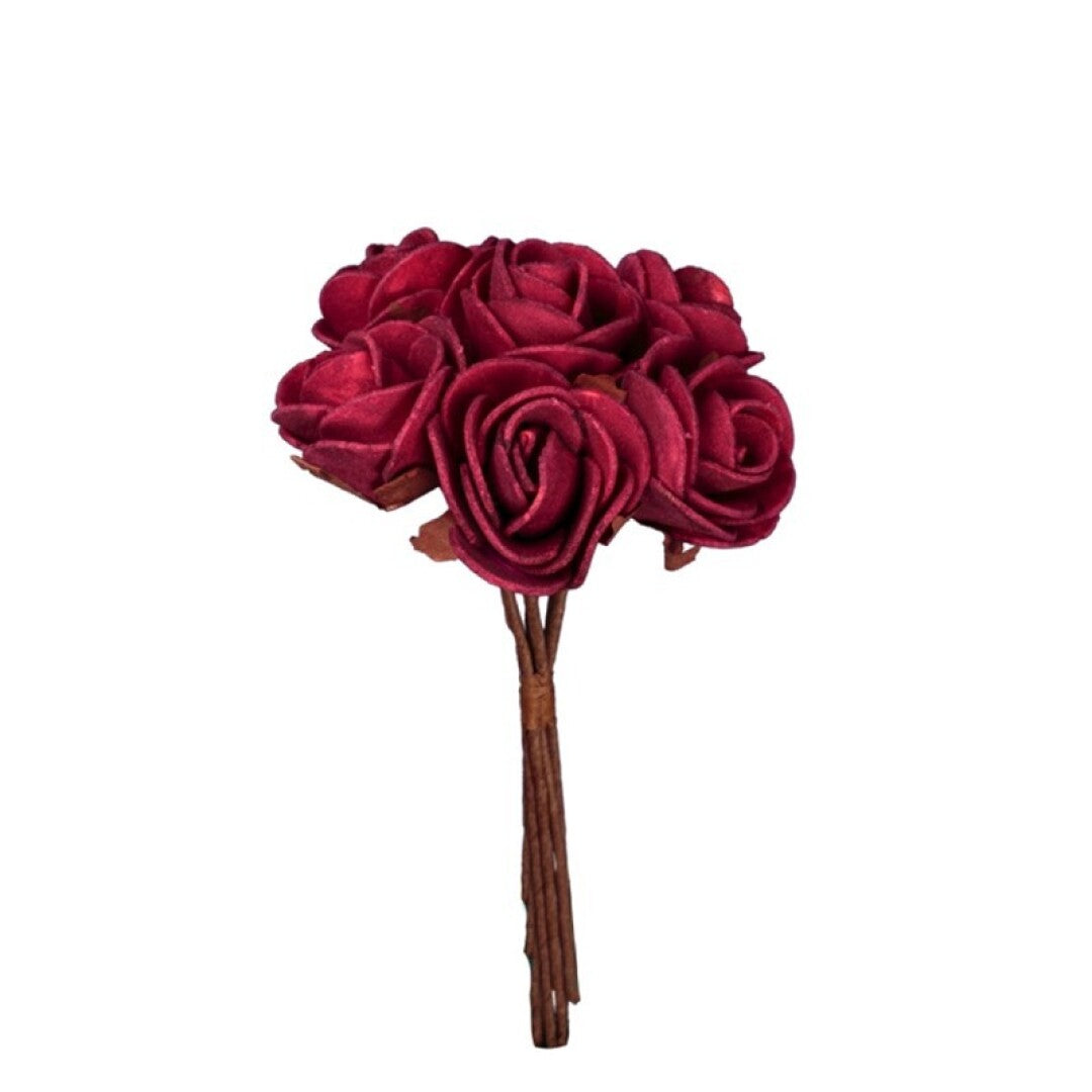 Vara de rosas mini artificial