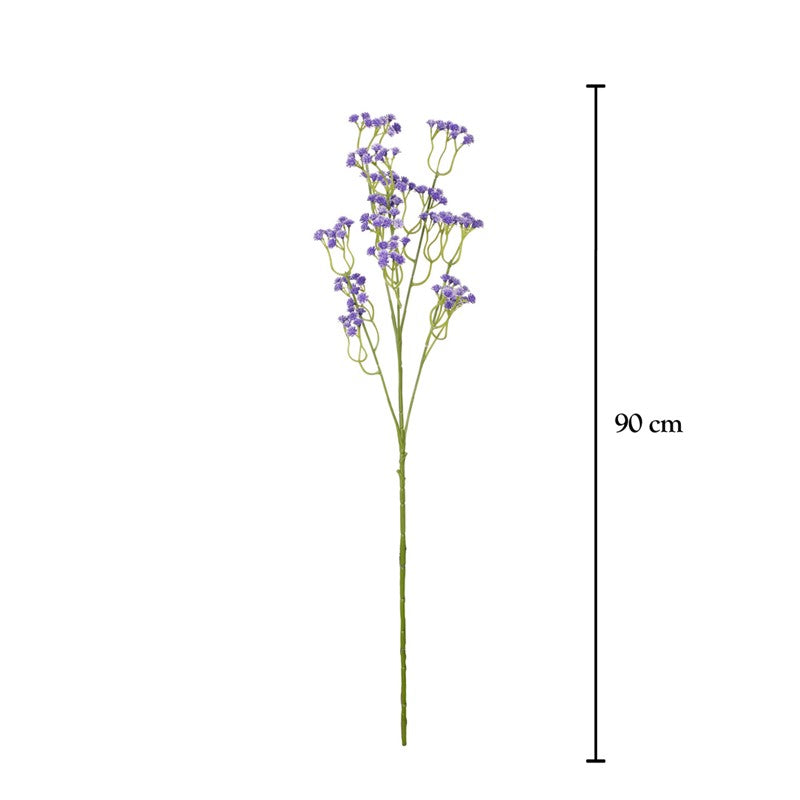 Vara de gypsophila artificial lila