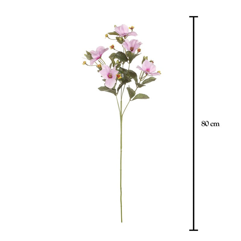 Vara flor artificial x5 75 cm