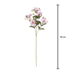 Vara flor artificial x5 75 cm