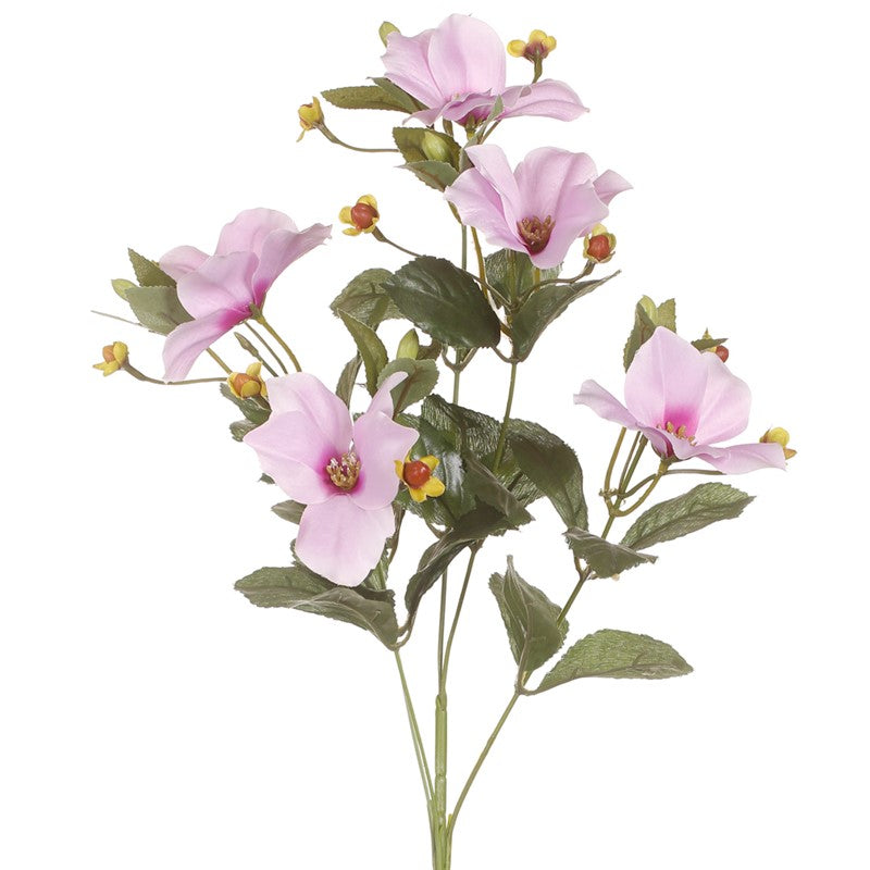 Vara flor artificial x5 75 cm