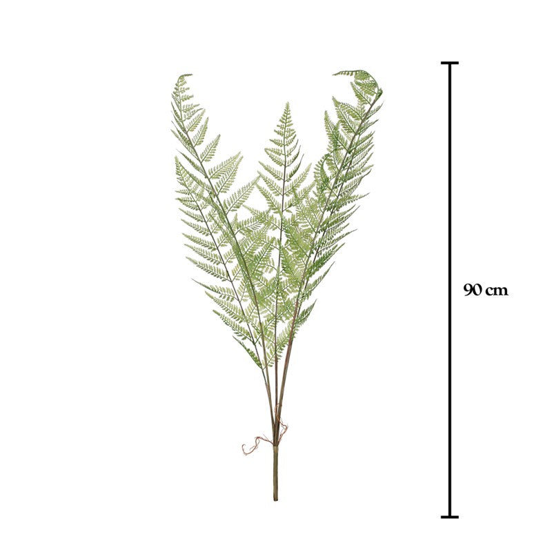 Vara de ramaje helecho raíz artificial 90 cm