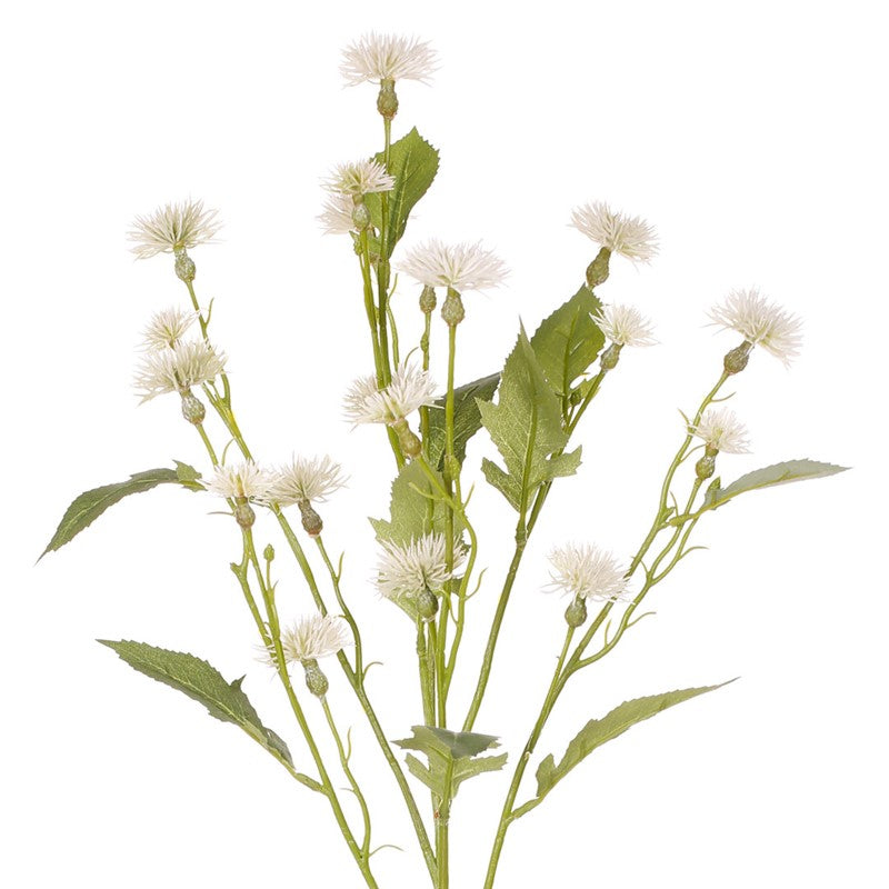 Vara margarita artificial blanca