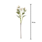 Vara eryngium spray artificial blanco