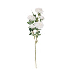Vara rosa artificial x5