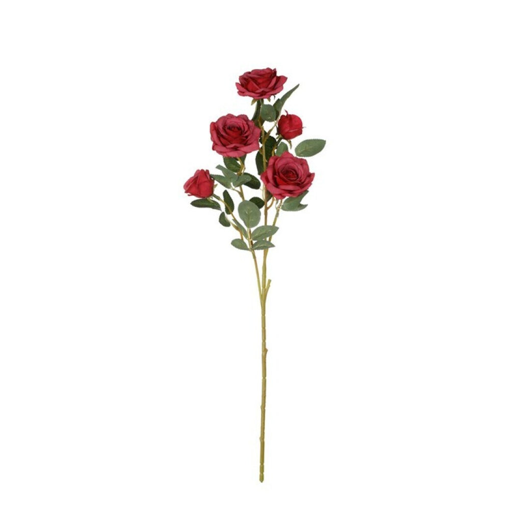 Vara de rosa artificial x5
