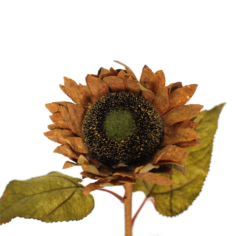 Vara de girasol artificial otoñal
