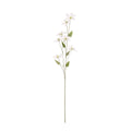 Vara flor tigre artificial blanca