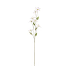 Vara flor tigre artificial blanca