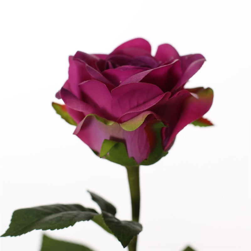 Vara rosa artificial 51 cm real touch