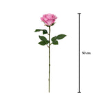 Vara rosa artificial 51 cm real touch