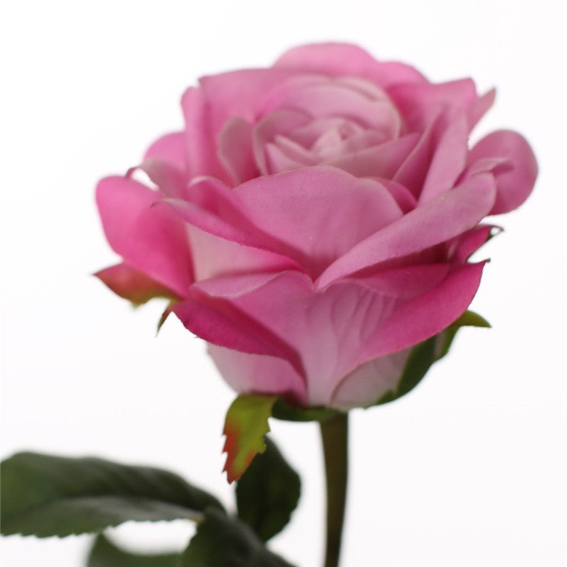 Vara rosa artificial 51 cm real touch