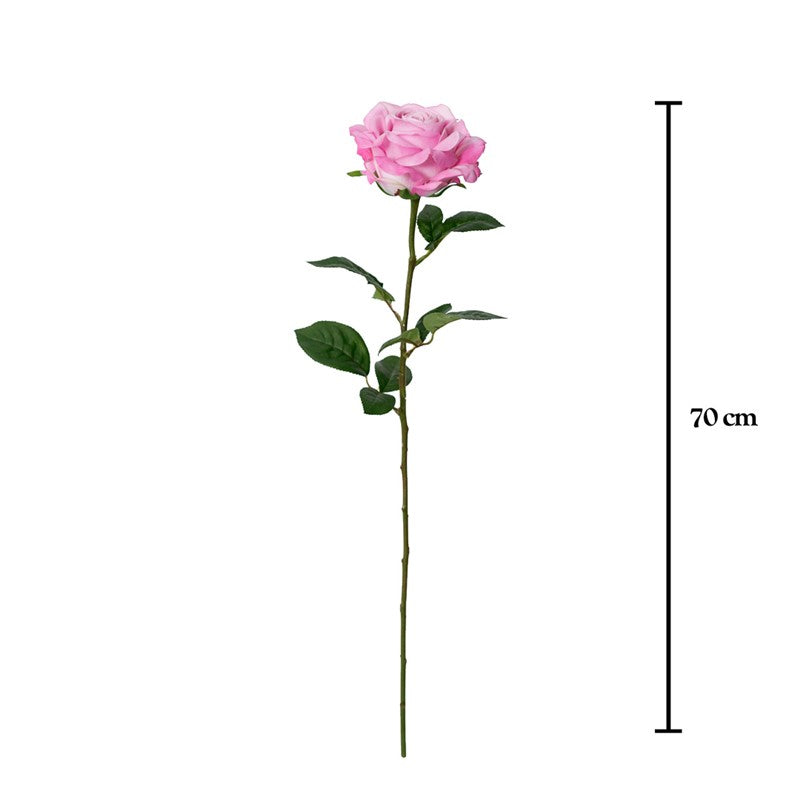 Vara rosa artificial real touch 69 cm