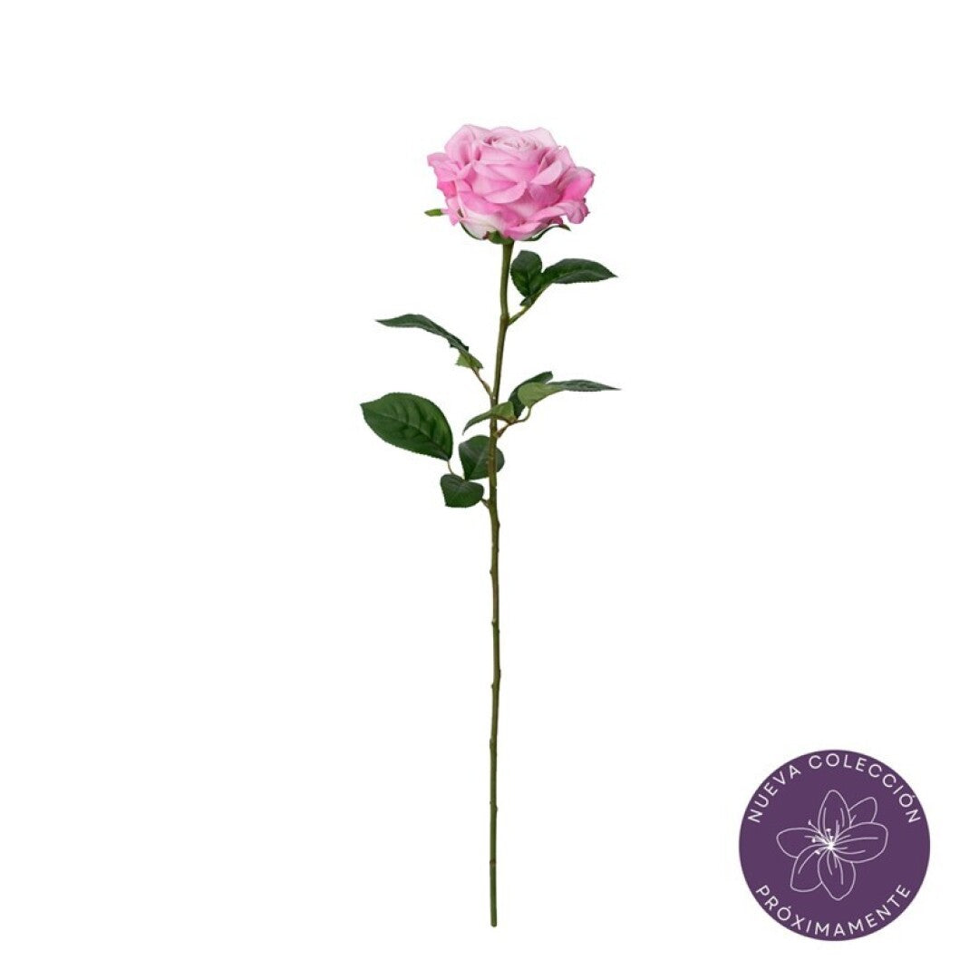 Vara rosa artificial real touch 69 cm