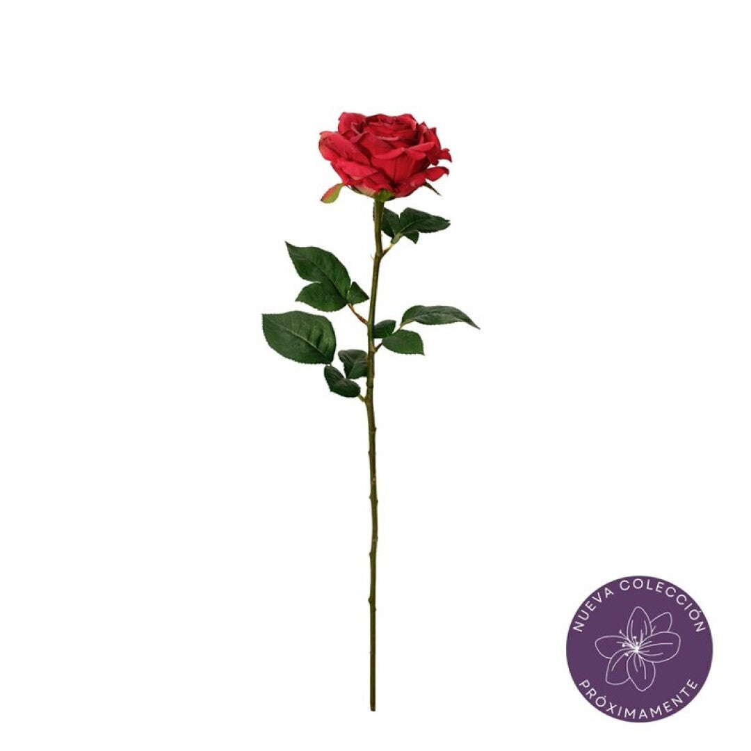 Vara rosa artificial real touch 69 cm