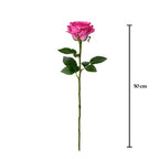 Vara rosa artificial 51 cm real touch