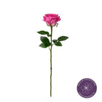 Vara rosa artificial 51 cm real touch