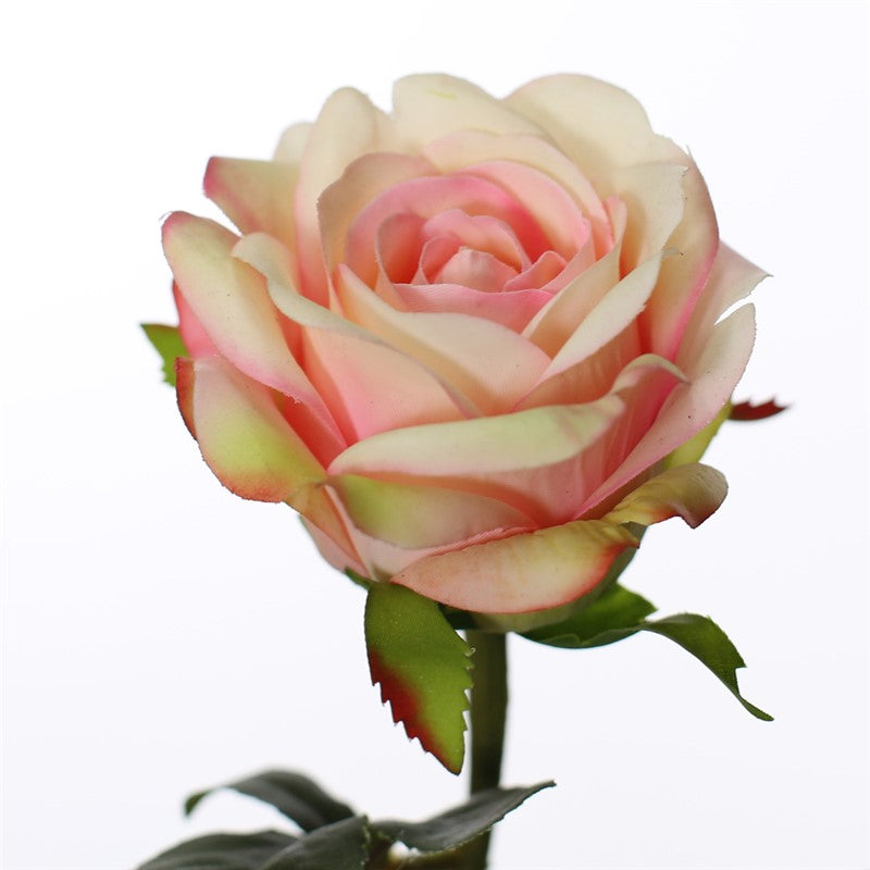 Vara rosa artificial 51 cm real touch
