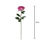Vara rosa artificial real touch 69 cm
