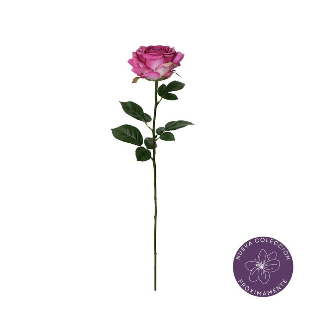 Vara rosa artificial real touch 69 cm