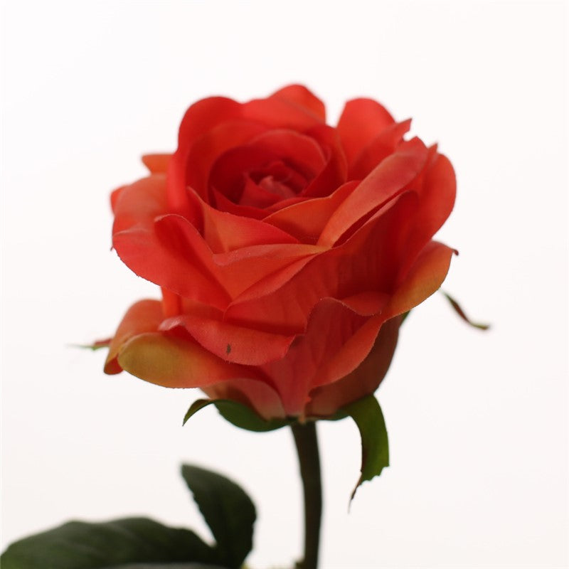 Vara rosa artificial 51 cm real touch